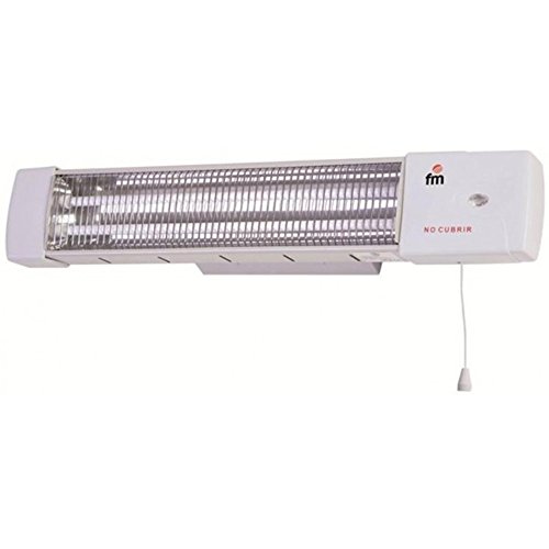 Aquecedor Infravermelhos CECOTEC FM 1502-C (1200 W) FM - Aquecedores portáteis - infravermelhos, 1200 W, branco