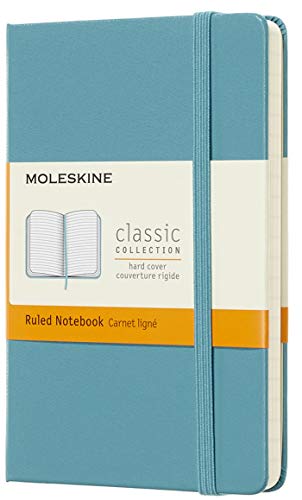 Caderno Pautado Moleskine Classic Pocket Azul Moleskine - Cadernos e bloco de notas - pautado, moleskine classic, azul