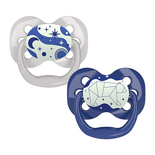 Chupeta DR BROWNS Reversible Silicone Nighttime Advantage (Tamanho: 1) HANDI-CRAFT - Cuidados com a higiene oral - silicone, reversível, sem BPA, ventosa