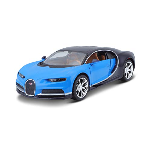 Carro Colecionável SPIN MASTER Bugatti Chiron (Idade Mínima Recomendada: 3 anos) Maisto - Brinquedos - metal, alta qualidade, escala 1/24, suporte