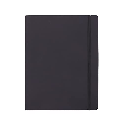 Caderno AMZBASICS (Preto - A4 - Quadriculado) Amazon - Cadernos e bloco de notas - quadriculado, a4, índice, resistente