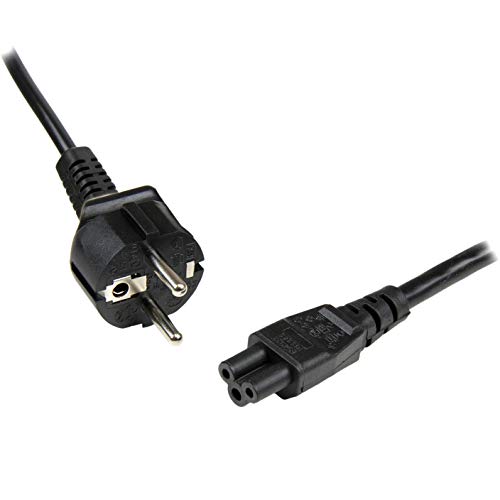 Cabo de Alimentação STARTECH (1 m - Preto) STARTECH - Cartuchos de toner e jato de tinta - 1 m, preto