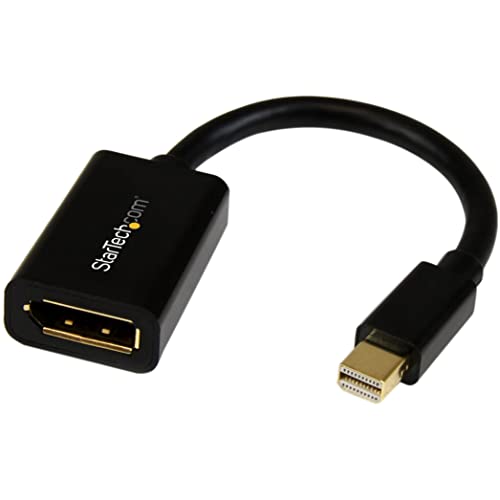Cabo de Dados STARTECH (Mini DisplayPort - 15 cm - Preto) STARTECH.COM - Cabos - mini displayport, 15 cm, preto