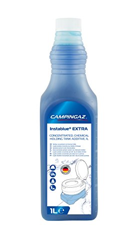 Líquido de Limpeza de Sanitares CAMPINGAZ Instablue Extra Campingaz - Tratamentos para fossas sépticas e sumidouros - 1L, inibidor de odores, biodegradável, segurança