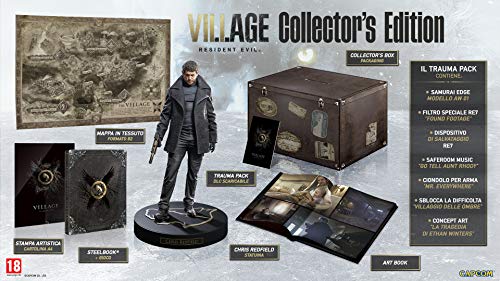 Jogo PS4 Resident Evil Village (Collector's Edition) Capcom - Software de jogos de vídeo - ps4, resident evil village, colecionador, aventura, exploração, survival horror