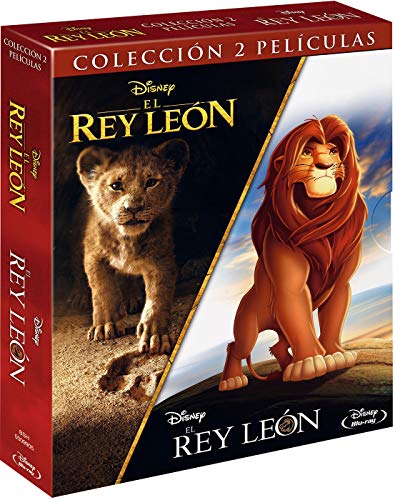Blu-Ray El Rey Leon (Clásico) / El Rey Leon (Imagen Real) (Edición en Español) Walt Disney Pictures - Dvds e vídeos - blu-ray, el rey leon, clásico, imagen real, edición español
