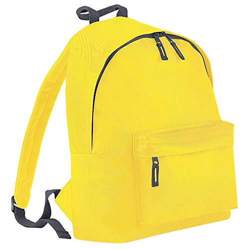 Mochila BAGBASE Utbc1300 (Universal - Amarelo) BagBase - Mochilas - ajustável, acolchoada, compartimento principal, forro em lã