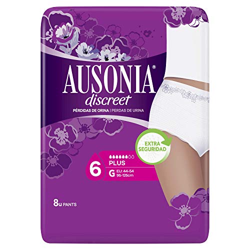 Compresas AUSONIA Discreet Plus G (8 Unidades) AUSONIA - Acessórios para incontinência - discreto, grande, incontinência