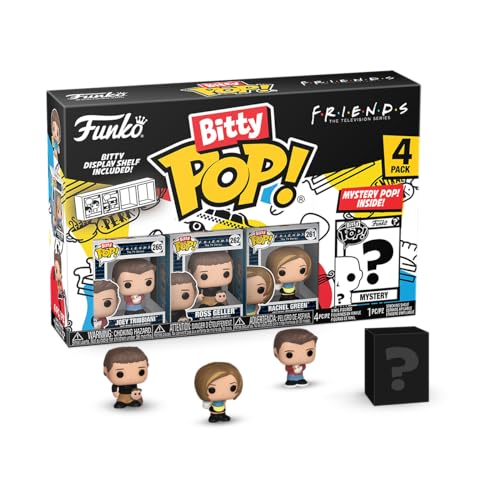 Figuras FUNKO POP! Bitty Friends (4 Peças) Funko - Bonecos de ação e brinquedo - funko pop, bitty friends, 4 peças