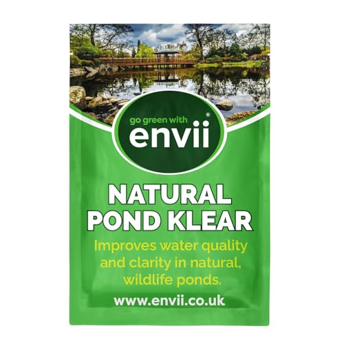 Produto de limpeza natural para estanque verde 50.000 l ENVII Bio8 - Acessórios para fontes e lagos - natural, tanque grande, 100% natural, microorganismos, bacterias