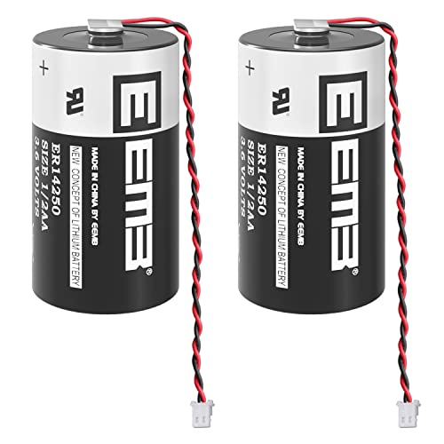 Pilha Recarregável EEMB 3.6V LS14250 ER14250 EEMB - Baterias - 3,6 V, 2200 mAh, litio, ion-lítio
