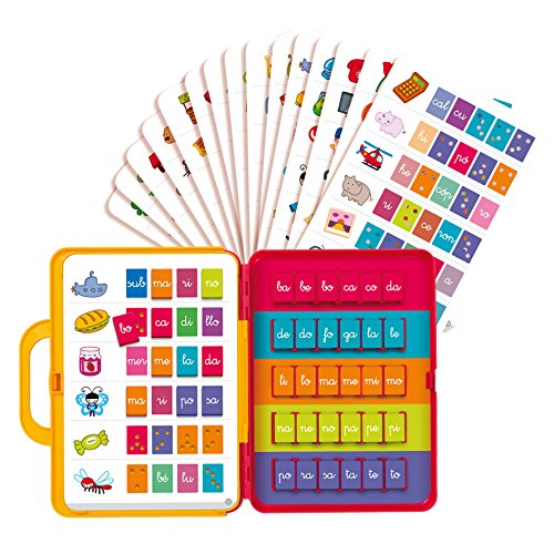 Jogo Didático LEXIBOOK Yo Aprendo Las Silabas Infantil - Jogos - sílaba, fichas, palavras, lâminas