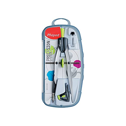 Conjunto de 3 Rádio-Compassos MAPED (Idade Mínima: 6 Anos) Maped - Instrumentos de escrita e desenho - conjunto, rádio-compassos, maped, idade mínima, 6 anos
