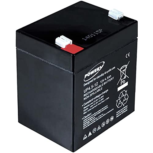 Powery Bateria de Gel para FIAMM Modelo FG20451 - 12V 4.5Ah POWERY - Baterias - bateria gel, fiamm fg20451, 12V 4.5Ah