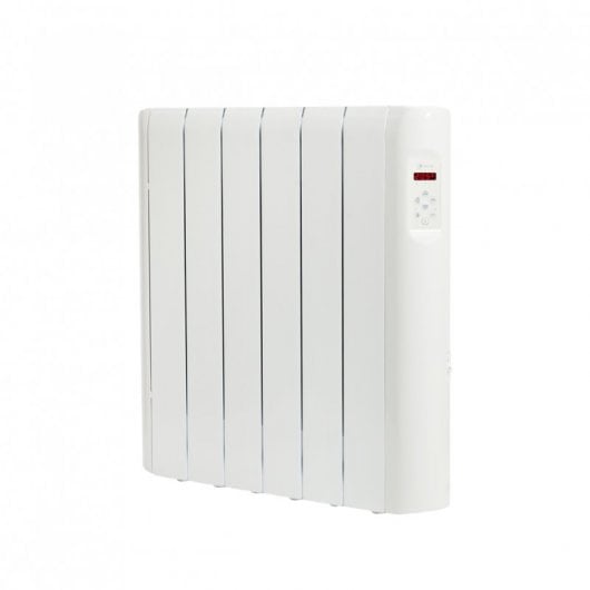 Emissor Térmico Digital Fluido (6 Corpos) Haverland RCE6S 900W Branco HAVERLAND - Aquecedores portáteis - 900W, 40dB, branco, alumínio