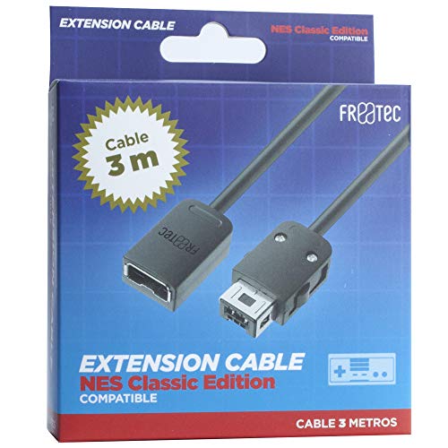 Cabo de Extensão BLADE (Nes Classic Edition - 3m) BLADE - Cabos de armazenamento e transferência de dados - cabo de alimentação, 3 metros, compatível, nintendo