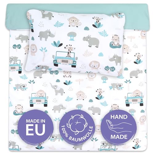Capa de Edredão TOTSY Baby (Algodão - Azul - 90 x 120 cm) Totsy Baby - Roupa de cama e cama - algodão, azul, 90 x 120 cm