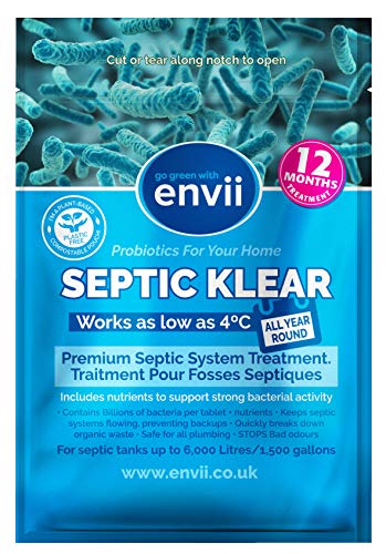 Tratamento de fossas sépticas ENVII SEPTIC KLEAR Envii - Tratamentos para fossas sépticas e sumidouros - tratamento, fossas sépticas, envii septic klear