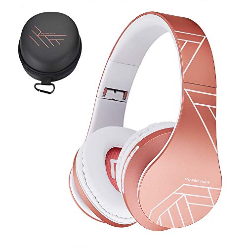 Auscultadores com Fio POWERLOCUS P2 (On Ear - Rosa) PowerLocus - Reprodutores de mp3 - com fio, on ear, rosa