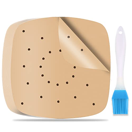 Papel para Forno e Assar ECOSEEDS 20cm - 200 Folhas XIANGLONGY - Acessórios para fritadeiras - natural, resistente, 200 folhas, 230ºc