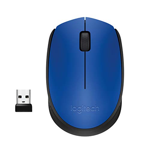 Rato LOGITECH M171 (Wireless - Ótico - 1000 dpi - Azul) Logitech - Ratos e trackballs - wireless, ótico, 1000 dpi, azul