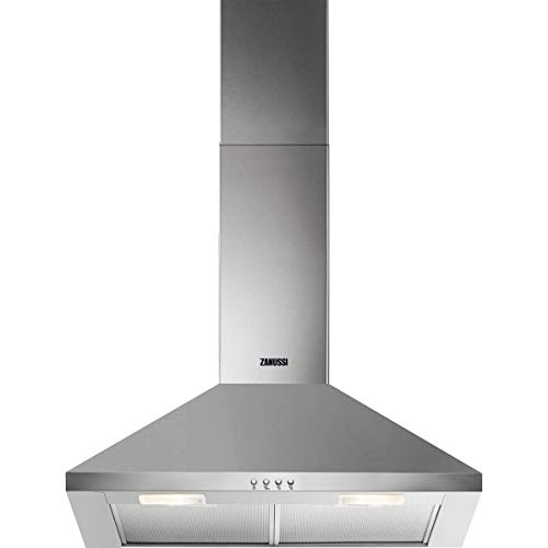 Exaustor ZANUSSI ZHC72462XA (469 m3/h - 69 cm - Inox) Zanussi - Eletrodomésticos de cozinha - 469 m3/h, 69 cm, inox, 3 níveis