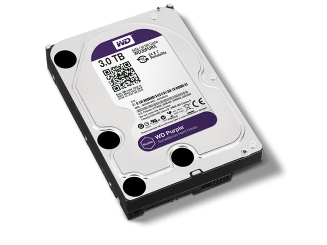 Disco HDD Interno WESTERN DIGITAL WD30PURX (3 TB - SATA - 5400 RPM) Western Digital - Discos rígidos - 3 tb, sata, 5400 rpm