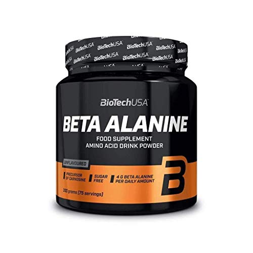 Suplemento Alimentar BIOTECH USA Beta Alanina (300 g) BioTech USA - Bebidas e shakes de nutrição - beta alanina, carne, resistência, desempenho