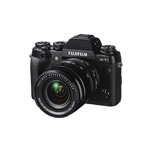Kit Fujifilm X-T1 + XF 18-55mm F2.8-4 R OIS (APS-C) Fujifilm - Câmeras - kit, fujifilm x-t1, xf 18-55mm f2.8-4 r ois, APS-C, câmera mirrorless, sensor aps-c x-trans cmos ii