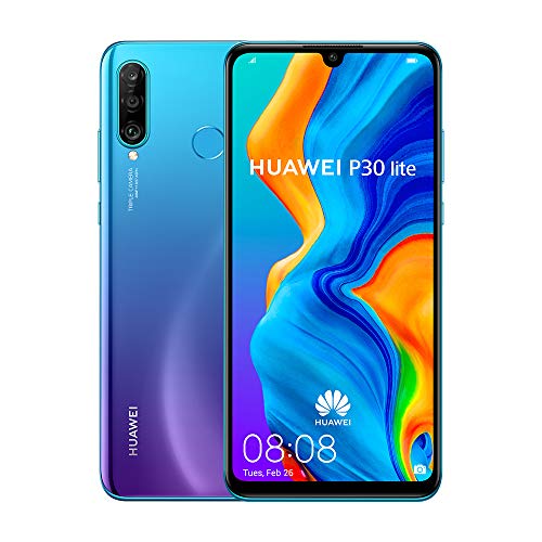 Smartphone HUAWEI P30 Lite (5.24'' - 4 GB - 128 GB - Azul Safira) HUAWEI - Telemóveis - smartphone, huawei p30 lite, 5.24 polegadas, 4 gb ram, 128 gb armazenamento, azul safira