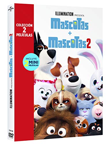 Blu-Ray Pack: The Secret Life Of Pets 1+2 (Edição em Espanhol) Sony - Dvds e vídeos - blu-ray, pack, the secret life of pets 1+2, edição em espanhol