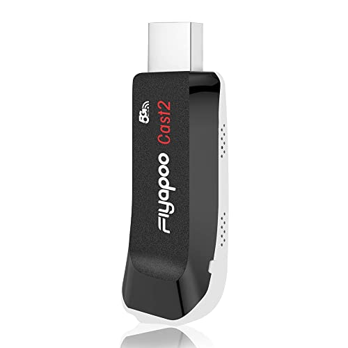Adaptador de Vídeo FIYAPOO Miracast Dongle 4K & 5G Wireless Wi-Fi HDMI Dongle Streaming para Android/iOS/Window/Mac OS FIYAPOO - Reprodutores de mídia e streaming doméstico - adaptador, vídeo, fiyapoo, miracast, dongle, wireless