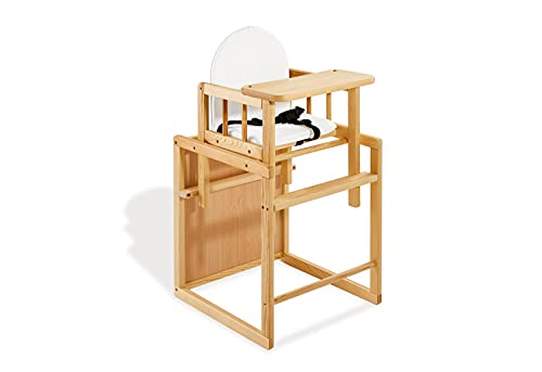 Cadeira Alta KINDERTRÄUME Pinolino (Branco) Pinolino - Cadeiras altas e assentos elevatórios - cadeira alta, branco