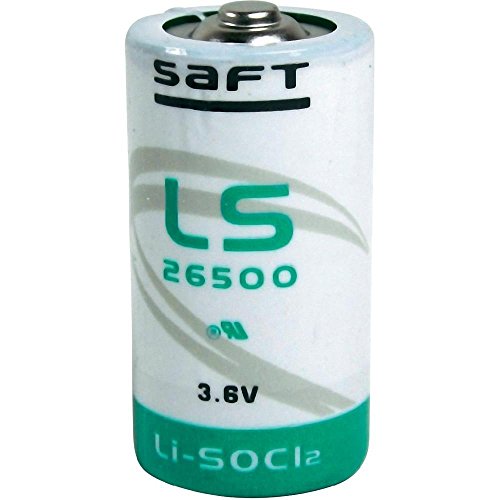 Pilha Recarregável ZUMO LS 26500 (3.6V - 2 Unidades) Saft - Baterias de uso geral - 2600 mAh, 3.6V, universal, 2 unidades