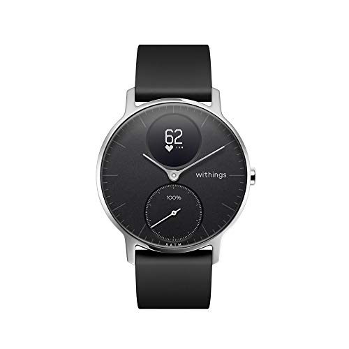 Relógio Desportivo NOKIA Steel HR36mm (Bluetooth - Até 25 meses de autonomia - Preto) Withings - Óculos inteligentes - bluetooth, 25 meses autonomia, inox, preto