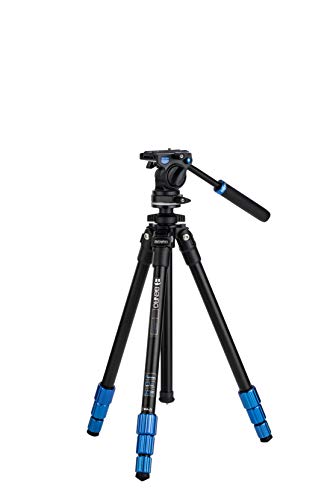 Tripé BENRO S2C (Alumínio - Altura Máx.: 55 cm) Benro - Tripés e monopés - alumínio, 55 cm, 2,5 kg, 3 pernas