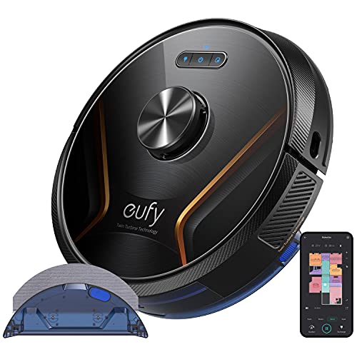 Aspirador Robô Eufy X8 Hybrid | Branco (Aspiração e limpeza) Anker - Aspiradores - robô, hybrid, branco
