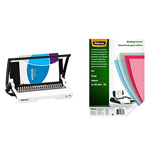Bandeja e alimentador de papel FELLOWES Star+ 150 Fellowes - Máquinas de encadernação - 150 folhas, a4, 12 folhas, 3,6 kg