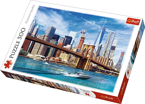 Puzzle TREFL Cidade (16 anos - 500 unidades) Trefl - Quebra-cabeças - puzzle, trefl, cidade, 500 unidades, cartão