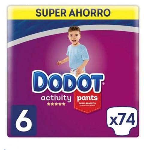 Fralda DODOT Activity Pants (Tamanho Único) DODOT - Roupa interior - tamanho único, proteção humidade, fresca, limpa