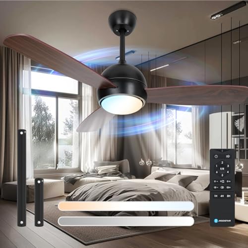 Ventoinha de Teto AIGOSTAR LED 42'' (54 W - Diâmetro 106,6 cm) Aigostar - Ventiladores de teto - led, 42 polegadas, 54 w, diâmetro 106.6 cm