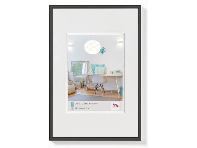 WALTLER DESIGN KV824B New Lifestyle preto quadro e moldura Walther Design - Molduras, bastidores e esticadores - quadro, plástico, 10x15 cm, preto