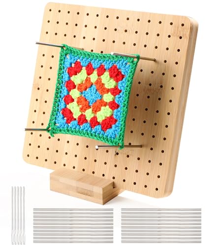 Tábua de Fixação para Ganchos GRANNY SQUARE Huifoo - Quadros de exibição - fixação, granny square, inoxidável, 20x20cm