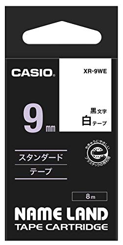 Etiqueta para Impressão CASIO QY-77A-3EB Casio - Fitas de etiquetas e recargas - etiqueta, impressão, casio, preto, branco