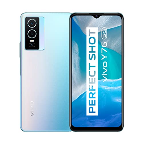 Smartphone VIVO Y76 (6.56'' - 8 GB - 256 GB - Preto) VIVO - Telemóveis - 6.56 polegadas, 8 gb, 256 GB, preto