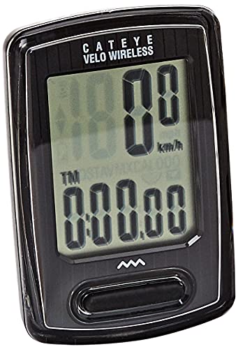 Computador de Ciclismo CAT EYE CC-VT230W (Bluetooth - Preto) Cateye - Computadores de bicicleta - bluetooth, preto, compatível windows