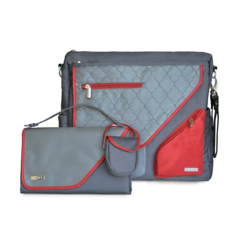 Mochila para Maternidade JJ Cole Metra Cinzento (Recondicionado Como Novo) JJ Cole - Bolsas - maternidade, cinzento, reconhecido como novo