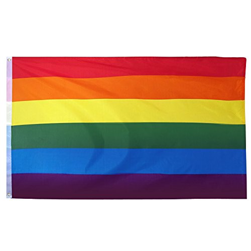 Trixes Bandeira Grande Arco-Íris Lgbt 5 X 3 Pies TRIXES - Bandeiras e cataventos - arco-íris, LGBT, grande