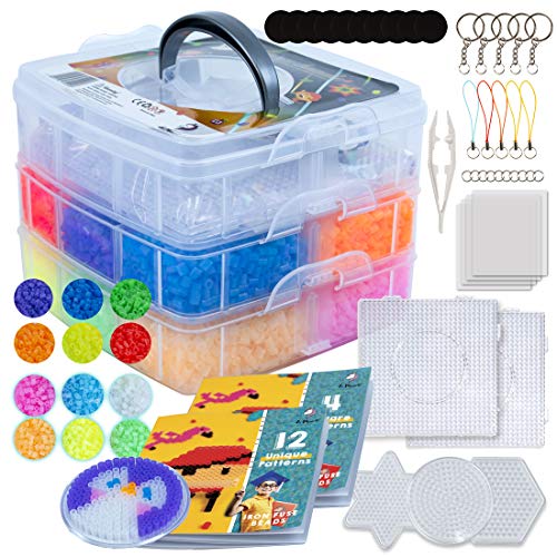 Brinquedo de Trabalhos Manuli 10000 pcs, Neon e brilhante na escuridão La Manuli - Materiais de arte e artesanato - brinquedo, trabalhos manuli, neon, brilhante, escuridão