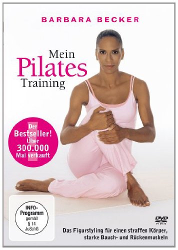 DVD Barbara Becker - Mein Pilates Training (1 DVDs) WVG - Dvds e vídeos - treino corpo, pés cabeça, exercícios casa, liberdade movimento